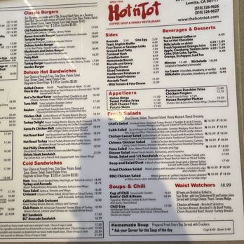 Hot N Tot - Menu 09/2026 - American Near Me - Lomita, California Hot N Tot - Menu 09/2026 - American Near Me - Lomita, California