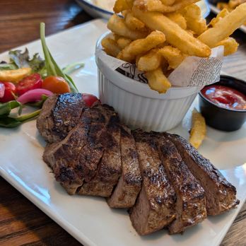 Kitchen 15 - Steak Frites - overcooked (ordered med-rare) - Breakfast & Brunch Near Me - Sacramento, California Kitchen 15 - Steak Frites - overcooked (ordered med-rare) - Breakfast & Brunch Near Me - Sacramento, California