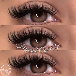 #Hybrid #cateye #lashextension