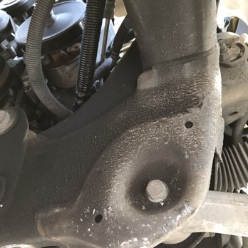 Caliber Collision - Impact site and leaking hose - Body Shops Near Me - Riverside, California