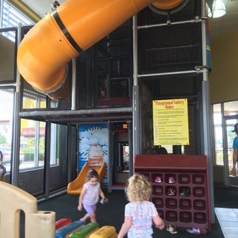 McDonald's - two children playing in a play area - Coffee & Tea Near Me - Rehoboth Beach, Delaware