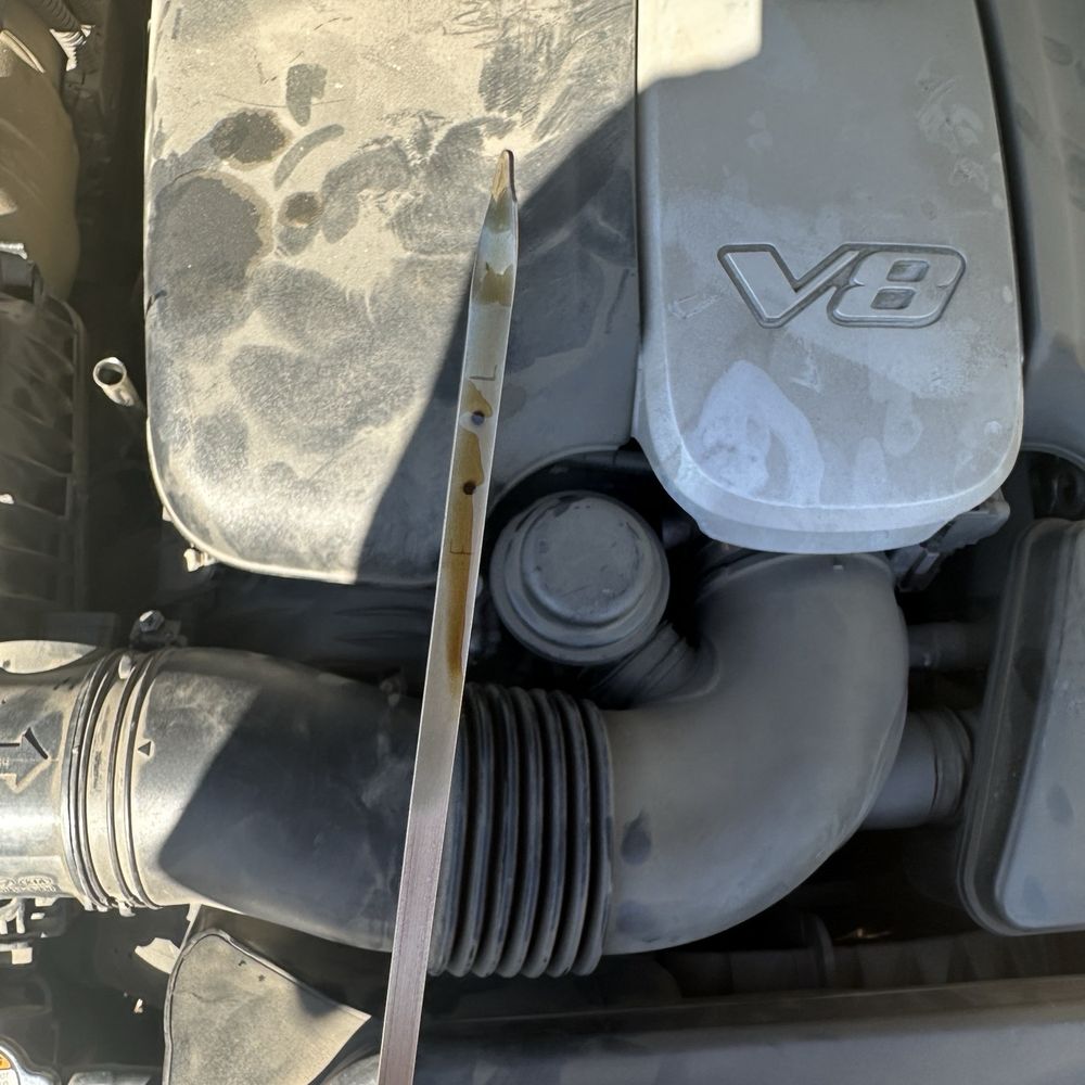 This is where they filled up my oil to.