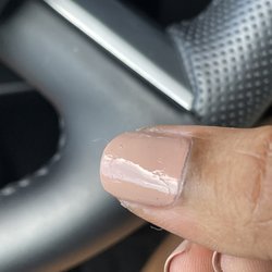 Modish Nails & Spa - See the hair and bubbles?!