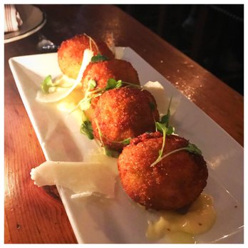 Barbuzzo - Fava Bean and Preserved Lemon Arancini - Mediterranean Near Me - Philadelphia, Pennsylvania