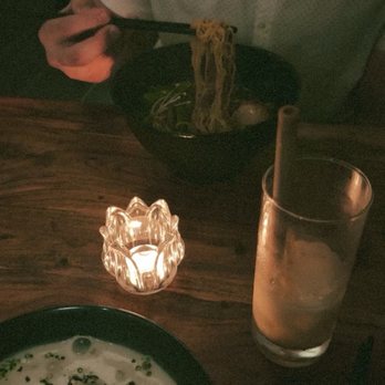 Lotus Noodle Bar - Sweet soy braised brisket ramen and the Truffle Mazemen Ramen (with added Brisket) - Ramen Near Me - St. Augustine, Florida