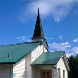 Lacey Bible Church - The front of the church.