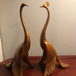 DeBouche - Two rad brass birds. Love them!