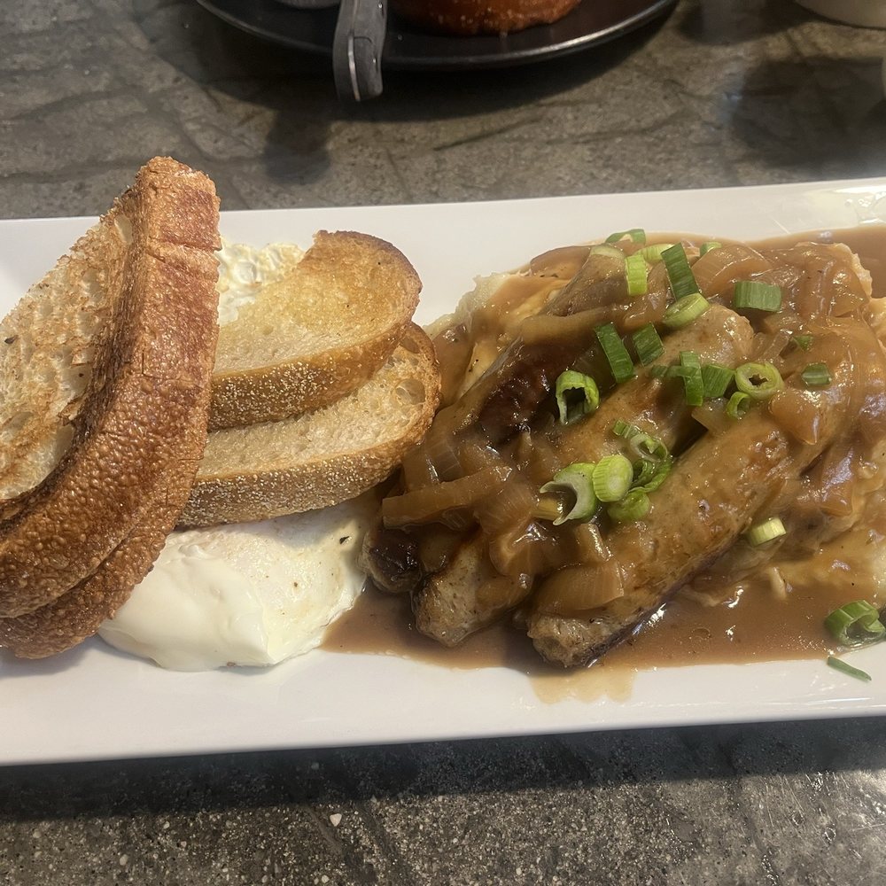 Palmer Restaurant - Bangers and mashed special . - Breakfast & Brunch Near Me - Palmer, Massachusetts Palmer Restaurant - Bangers and mashed special . - Breakfast & Brunch Near Me - Palmer, Massachusetts