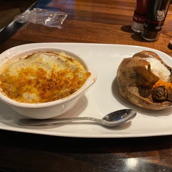 LongHorn Steakhouse - French onion soup and sweet potato  My favorite! - Steakhouses Near Me - Baton Rouge, Louisiana