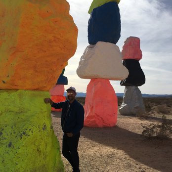 Seven Magic Mountains - Public Art Near Me - Las Vegas, Nevada