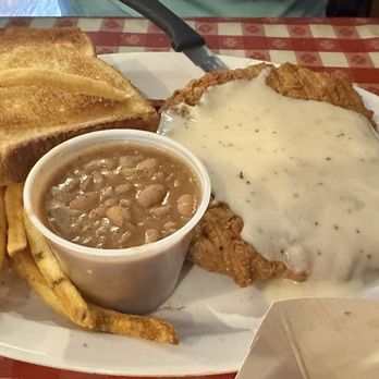 Clear Springs Restaurant - Chicken fried steak plate - Seafood Near Me - New Braunfels, Texas Clear Springs Restaurant - Chicken fried steak plate - Seafood Near Me - New Braunfels, Texas