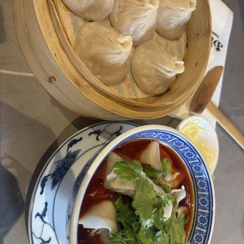 Dumpling Plus - Pork soup dumpling and spicy pork and veggie wontons - Chinese Near Me - University City, Missouri