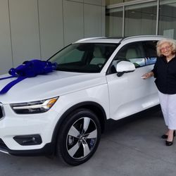 Volvo Cars - Mom and her 2021 CPO XC40 T% from Volvo Palo Alto. Mom spent the last 16 Misa and Thin were so happy to welcome mom to the Volvo family!
