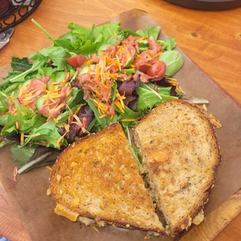Cafe on 27 - Tuna Melt with a side salad - Breakfast & Brunch Near Me - Topanga, California