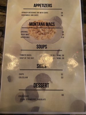 Menu photo 5 Levity Bar and Bistro Billings, MT