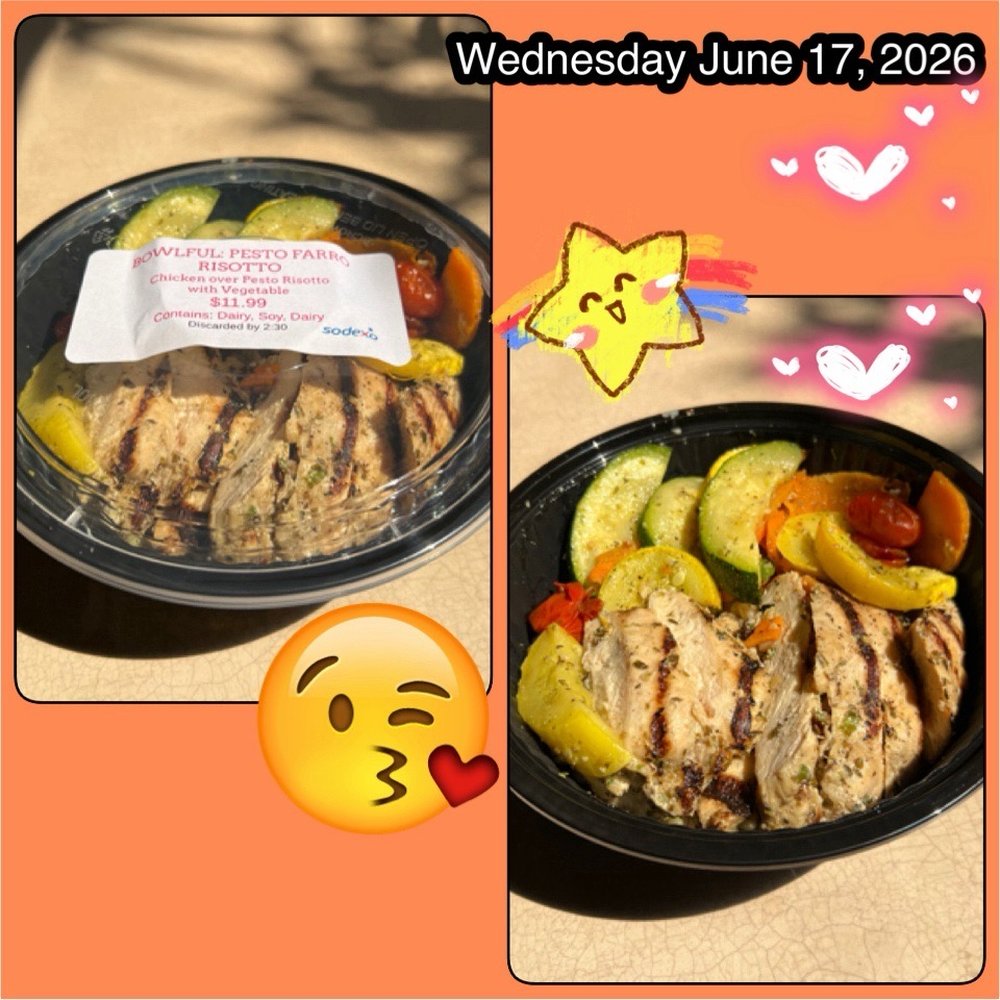 Harkness Dining Room QMC - Healthy Lunch. Wednesday June 17, 2026 - Cafeteria Near Me - Honolulu, Hawaii