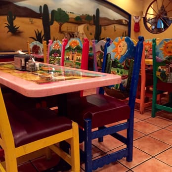 El Paso Mexican Restaurant - Each chair is different! - Mexican Near Me - Springfield, Virginia
