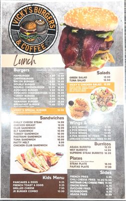 Menu photo 2 Vicky’s Burgers Corona, CA Menu photo 2 Vicky’s Burgers Corona, CA