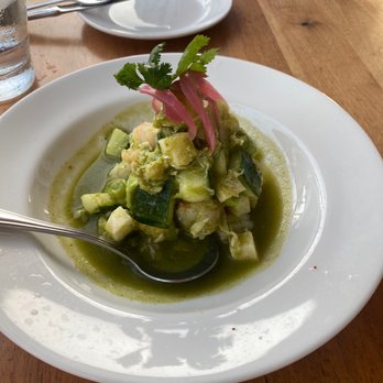 Las Brisas - White Shrimp & Crab Ceviche* appetizer - Mexican Near Me - Laguna Beach, California Las Brisas - White Shrimp & Crab Ceviche* appetizer - Mexican Near Me - Laguna Beach, California