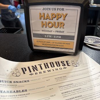 Pinthouse Brewing - Yep, it's happy hour! - Brewpubs Near Me - Austin, Texas