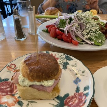 Colleen's Kitchen - Country Ham Biscuit + Colleen's Cobb Salad - Southern Near Me - Austin, Texas