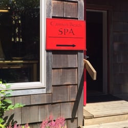 Cannon Beach Spa - Entrance to Cannon Beach Spa - easy to find.