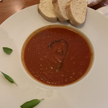 Marcello's - Tomato basil soup on the vegan menu - Italian Near Me - Douglas, Colorado