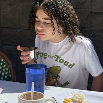 Milton's - Yes, that's my son taking pancake syrup shots lol - Delis Near Me - Del Mar, California Milton's - Yes, that's my son taking pancake syrup shots lol - Delis Near Me - Del Mar, California