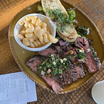 Urban Plates - Chimichurri Grass Fed Steak Macaroni & Cheese Roasted Brussels Sprouts W. Balsamic Glaze - New American Near Me - Sunnyvale, California Urban Plates - Chimichurri Grass Fed Steak Macaroni & Cheese Roasted Brussels Sprouts W. Balsamic Glaze - New American Near Me - Sunnyvale, California