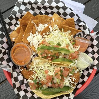 Off The Hook Fish Grill - Fried Shrimp Taco and Our Fish Taco - Seafood Near Me - Whittier, California