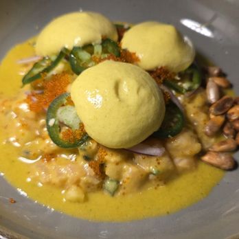Besame - Aji Amarillo Salmon Ceviche....fantastic! - Latin American Near Me - Steamboat Springs, Colorado Besame - Aji Amarillo Salmon Ceviche....fantastic! - Latin American Near Me - Steamboat Springs, Colorado