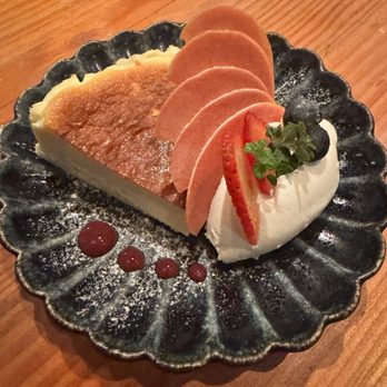 Fish & Bird Sousaku Izakaya - Basque cheesecake - Izakaya Near Me - Berkeley, California Fish & Bird Sousaku Izakaya - Basque cheesecake - Izakaya Near Me - Berkeley, California