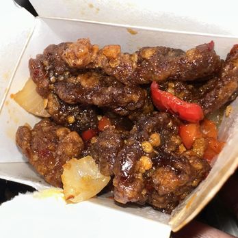 Panda Express - Tough ass Beijing beef...overcooked - Chinese Near Me - Houston, Texas Panda Express - Tough ass Beijing beef...overcooked - Chinese Near Me - Houston, Texas