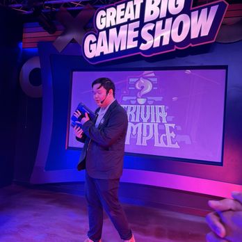 Great Big Game Show San Jose - Our amazing host Pat - Escape Games Near Me - Santa Clara, California Great Big Game Show San Jose - Our amazing host Pat - Escape Games Near Me - Santa Clara, California