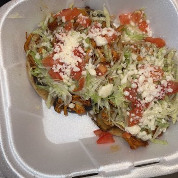 Los Comales - Sopas with chicken. My husband had these we couldn't believe the portion size for the low price! He said they are delicious! - Food Trucks Near Me - Tampa, Florida