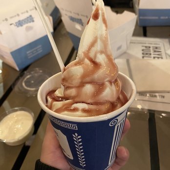 Souvla - Sour Cherry Syrup Yogurt - Greek Near Me - San Francisco, California