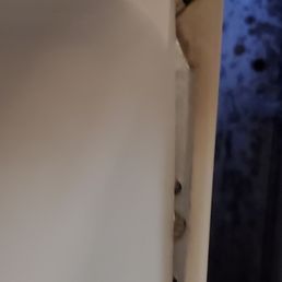 Open/moldy mildewy side of the AC/heating unit