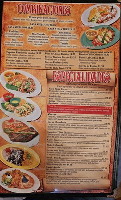 Menu photo 2 Casa Vieja Santa Clarita, CA Menu photo 2 Casa Vieja Santa Clarita, CA