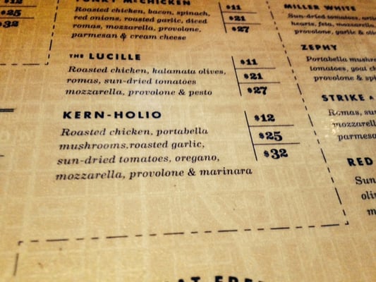 Menu photo 8 Homeslice Chicago, IL