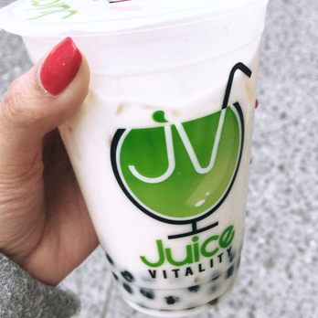 Juice Vitality - I got the coconut milk bubble tea with tapioca and I wasn't disappointed! It was a hot day, and this definitely satisfied me. - Juice Bars & Smoothies Near Me - New York, New York Juice Vitality - I got the coconut milk bubble tea with tapioca and I wasn't disappointed! It was a hot day, and this definitely satisfied me. - Juice Bars & Smoothies Near Me - New York, New York