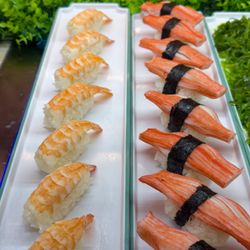 Kaijin Buffet - Shrimp and Crab Nigiri