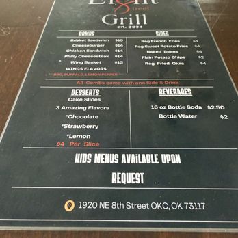 Eight Street Grill - Menu - 1-29-25 - Chicken Shop Near Me - Oklahoma City, Oklahoma Eight Street Grill - Menu - 1-29-25 - Chicken Shop Near Me - Oklahoma City, Oklahoma