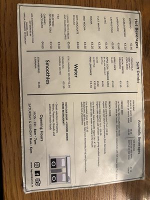 Menu photo 1 Le Petit Breton Drumcondra, D