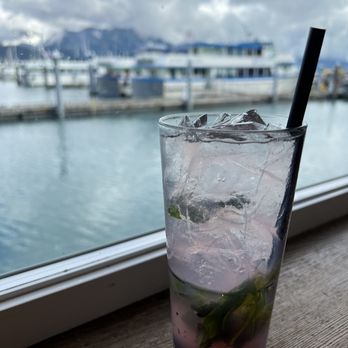 Ray's Waterfront - Blueberry Mojito - Seafood Near Me - Seward, Alaska