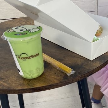 Love4Boba - Regular honeydew - Donuts Near Me - Smyrna, Tennessee