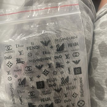 Red Nails - Stickers offered as a design - Nail Salons Near Me - Richmond, Virginia Red Nails - Stickers offered as a design - Nail Salons Near Me - Richmond, Virginia