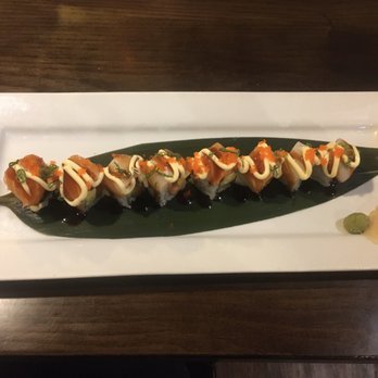 Fushimi Sushi - King of the Sea Sushi Roll.  So Delicious! - Teppanyaki Near Me - Middleburg, Florida