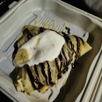 Adonai Desserts And More - Strawberry banana crepe - Desserts Near Me - Temecula, California Adonai Desserts And More - Strawberry banana crepe - Desserts Near Me - Temecula, California