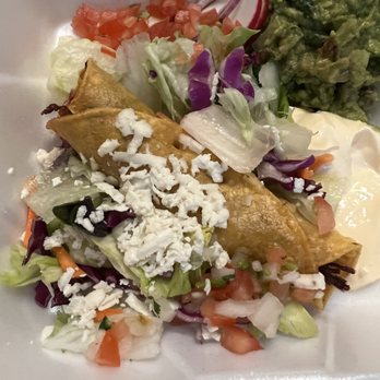 Mariscos Puerto Angel - Side of one chicken flauta. $2.50. Maybe 'cause I'm a regular customer? Everything is so fresh and delicious! - Seafood Near Me - Soledad, California