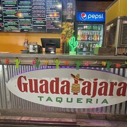 Guadalajara Taqueria - Stand here to order good food...